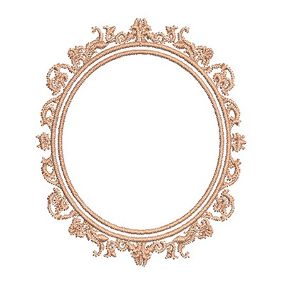Matriz de matriz Matriz De Bordado Moldura Provençal 35